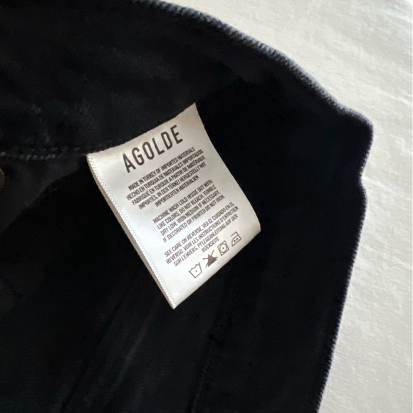 Agolde Nico High Rise Skinny Jeans in Cassette - Picture 15 of 16